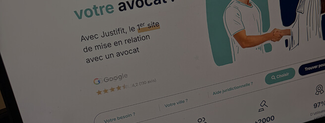Agence Justifit accompagnant les avocats depuis 2015