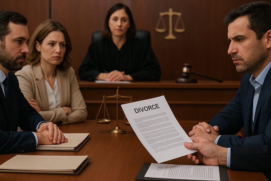 Demande reconventionnelle en divorce