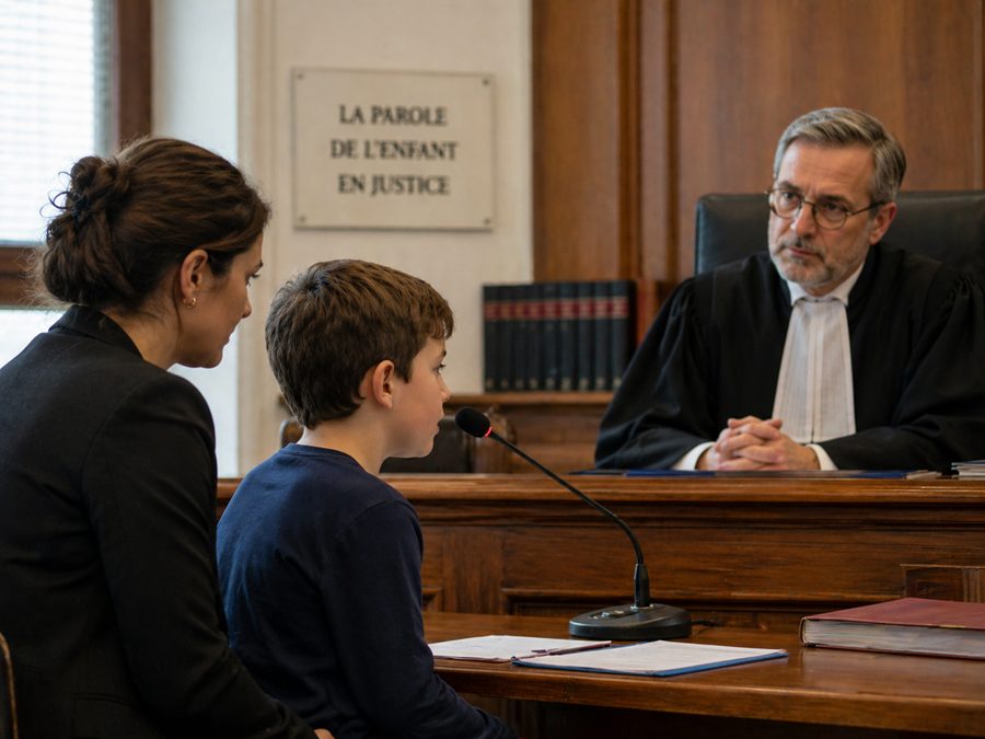 La parole de l'enfant en justice ce que dit la loi