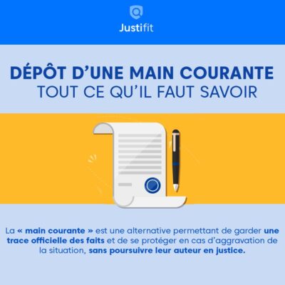 Déposer une main courante : ce qu&rsquo;il faut savoir