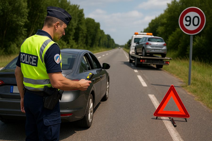 Infractions routières comprendre les délits et les peines encourues
