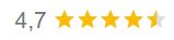 notation sur 5 étoiles - Google Business Profile