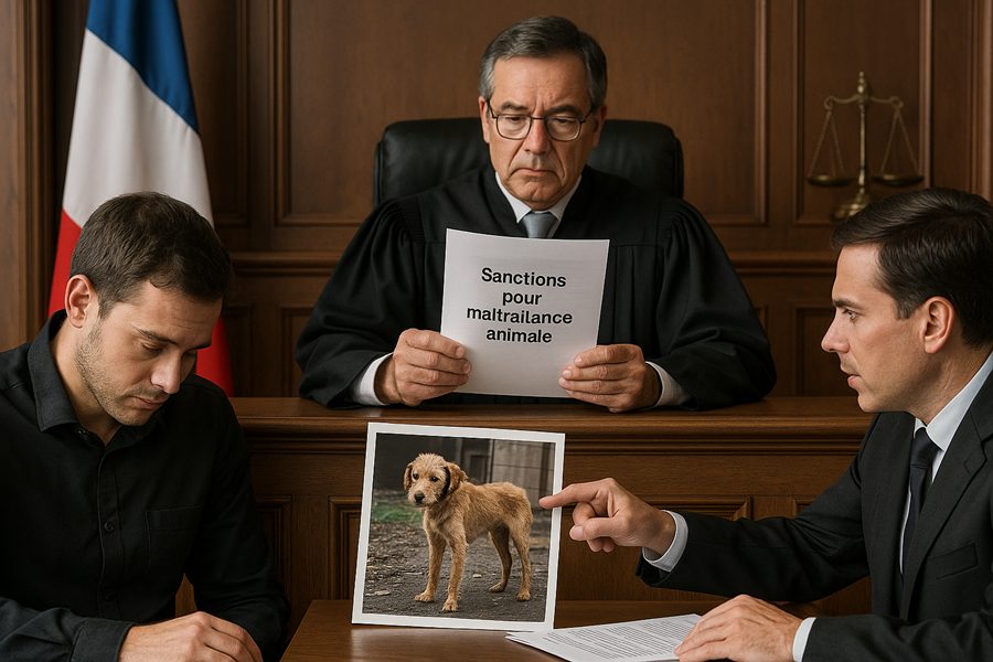 Quelles sont les sanctions en cas de maltraitance sur un animal 