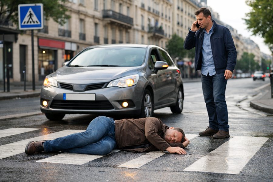 Piéton renversé sanctions et recours juridiques